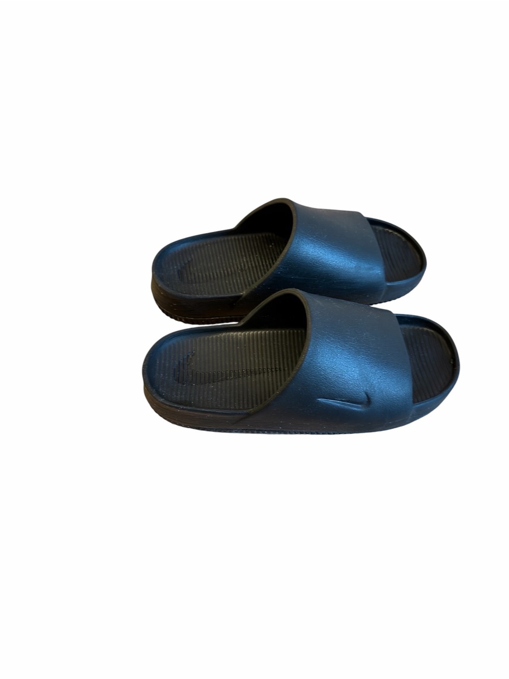 Women’s Nike flip flops black color size 8